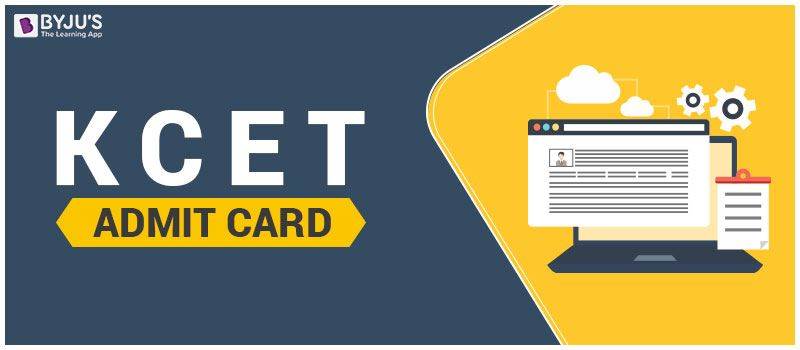 KCET Admit Card KCET Admit Card