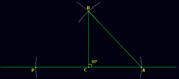 Construction Of Right Angled Triangle Steps