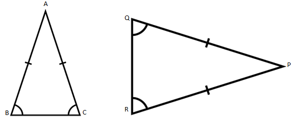 right and isosceles triangle