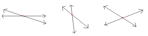 Examples of Intersecting Lines