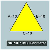 Perimeter of a Triangle Perimeter Of Triangle