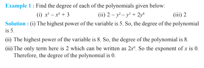 Polynomials Class 9 Polynomials Class 9