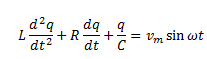 LCR series circuit