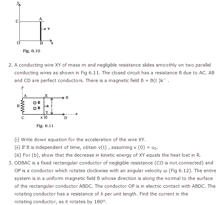 important questions class 12 physics chapter 6 electromagnetic induction 4