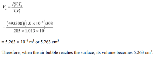  Physics Numericals Class 11 Chapter 13 15