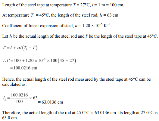 Physics Numericals Class 11 Chapter 11 17