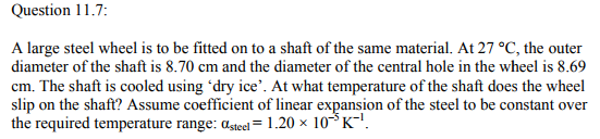 Physics Numericals Class 11 Chapter 11 18