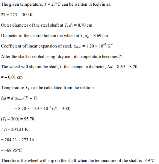 Physics Numericals Class 11 Chapter 11 20