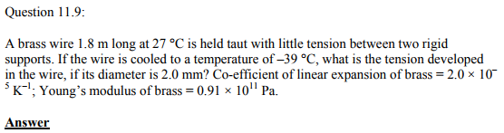 Physics Numericals Class 11 Chapter 11 24