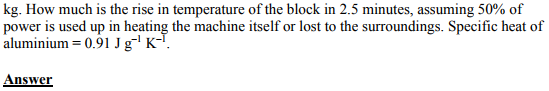 Physics Numericals Class 11 Chapter 11 36