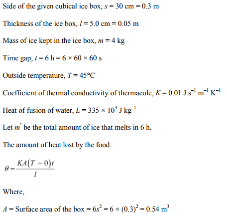 Physics Numericals Class 11 Chapter 11 61