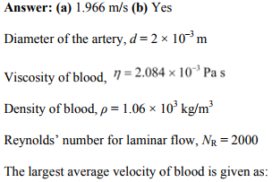 Physics Numericals Class 11 Chapter 10 70