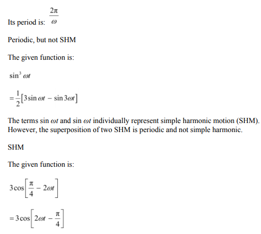 Physics Numericals Class 11 Chapter 14 12