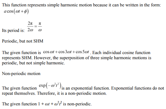 Physics Numericals Class 11 Chapter 14 13