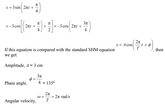 Physics Numericals Class 11 Chapter 14 45