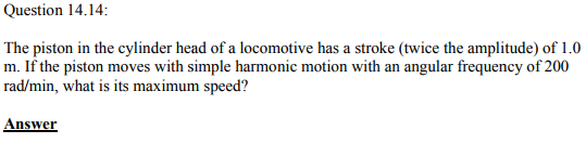 Physics Numericals Class 11 Chapter 14 54