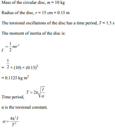 Physics Numericals Class 11 Chapter 14 91