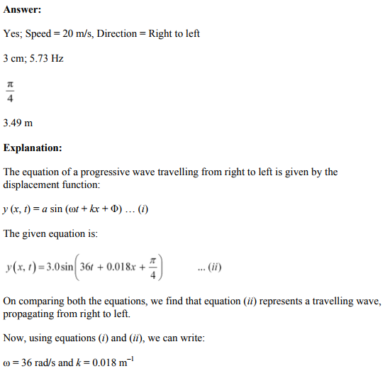 Physics Numericals Class 11 Chapter 15 24