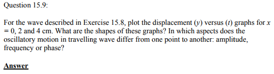 Physics Numericals Class 11 Chapter 15 28