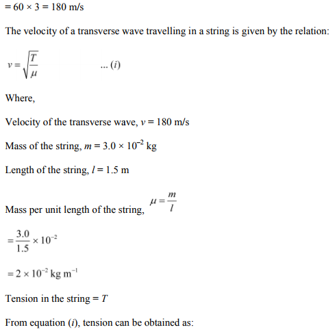 Physics Numericals Class 11 Chapter 15 38