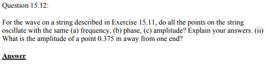 Physics Numericals Class 11 Chapter 15 40