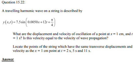 Physics Numericals Class 11 Chapter 15 74