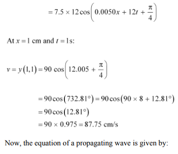 Physics Numericals Class 11 Chapter 15 77