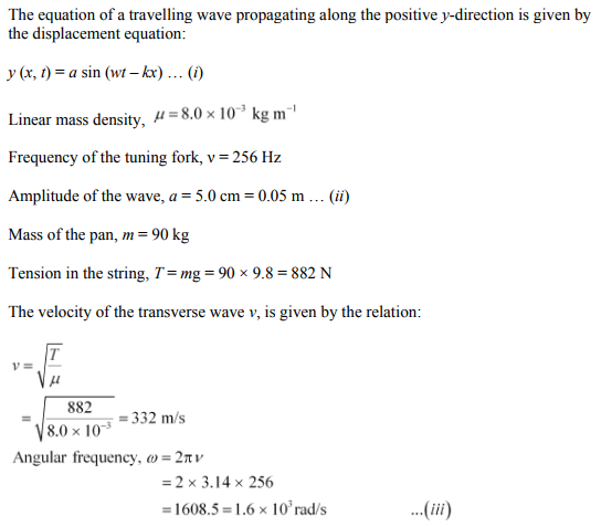 Physics Numericals Class 11 Chapter 15 85