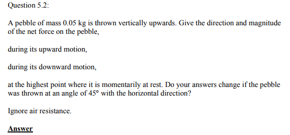 Physics Numericals Class 11 Chapter 5 3