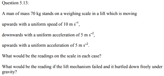 Physics Numericals Class 11 Chapter 5 33