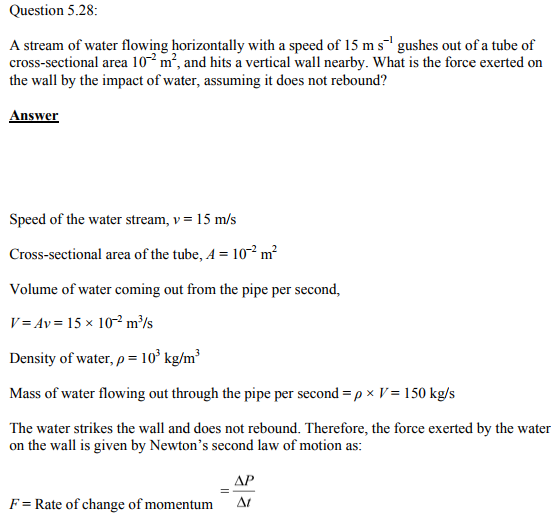 Physics Numericals Class 11 Chapter 5 86