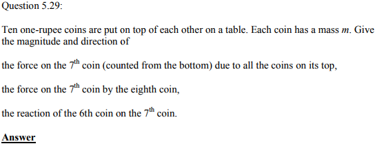 Physics Numericals Class 11 Chapter 5 88