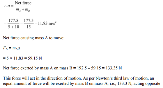 Physics Numericals Class 11 Chapter 5 109