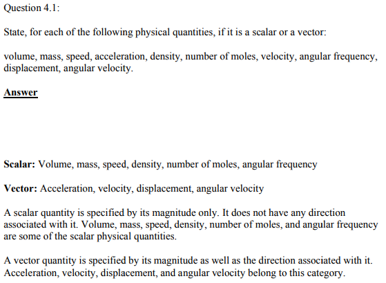 Physics Numericals Class 11 Chapter 4 1