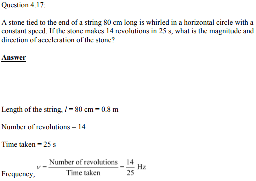 Physics Numericals Class 11 Chapter 4 42