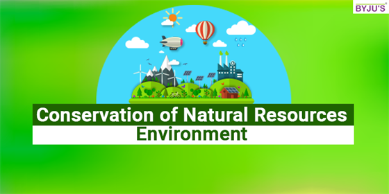 conservation of natural resources in india