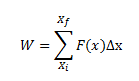 work done by variable force