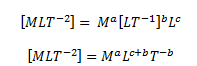 Dimensional Formula Example 01