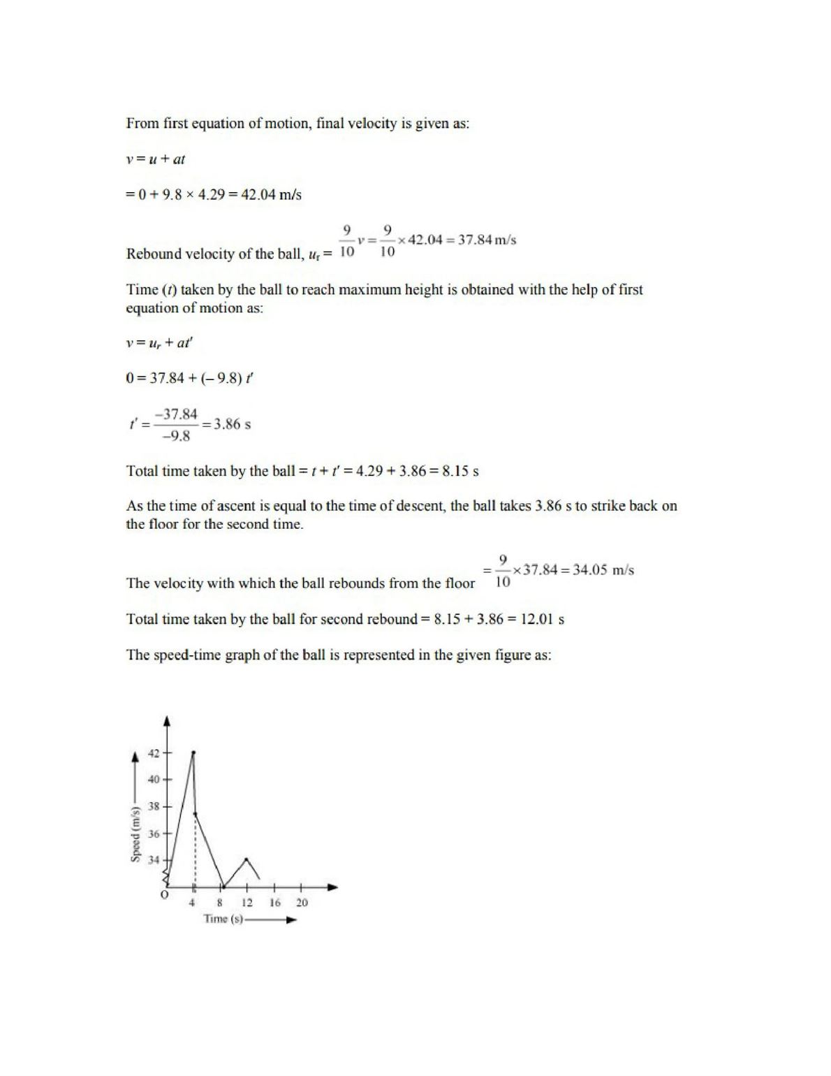 Physics numericals for class 11 chapter 3 complete solution with