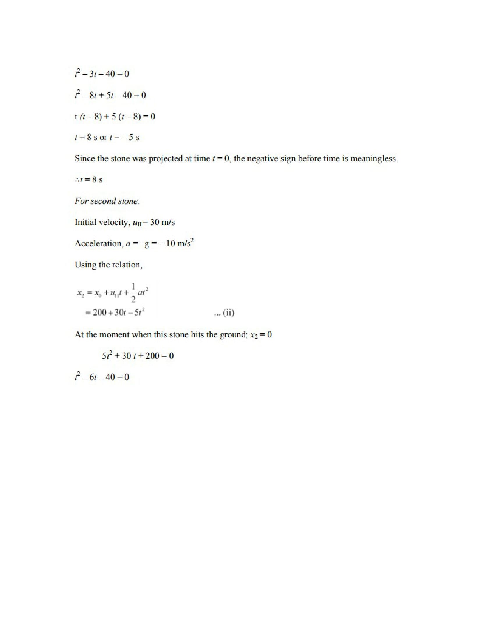 Physics numericals for class 11 chapter 3 complete solution with
