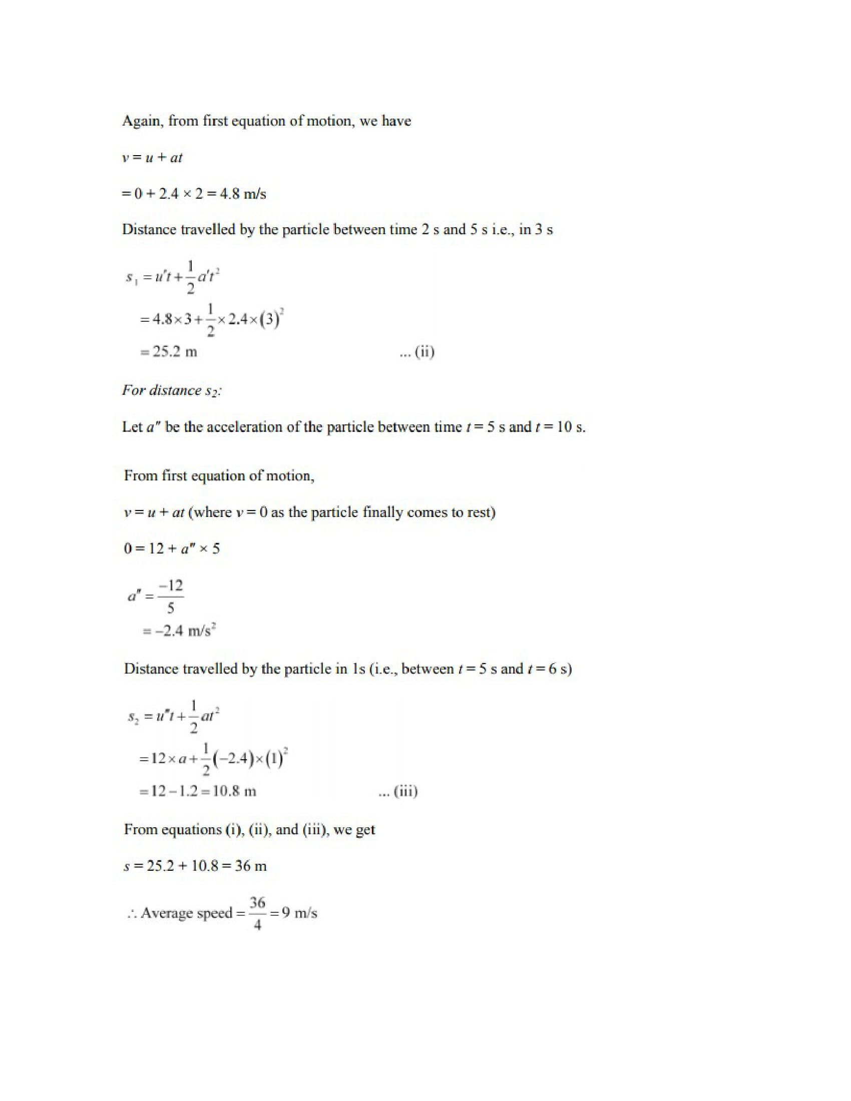 Physics Numericals For Class 11 Chapter 3 Complete Solution With Explanation