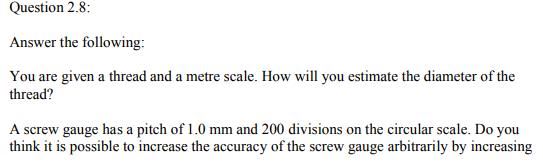 Physics Numericals Class 11 Chapter 2 17