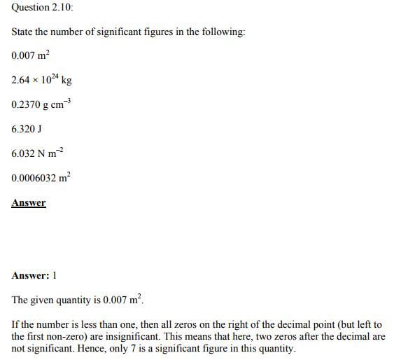 Physics Numericals Class 11 Chapter 2 22