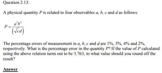 Physics Numericals Class 11 Chapter 2 29