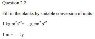 Physics Numericals Class 11 Chapter 2 4