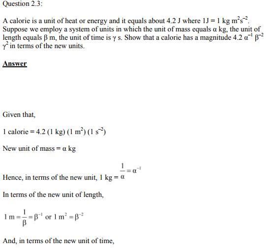 Physics Numericals Class 11 Chapter 2 8