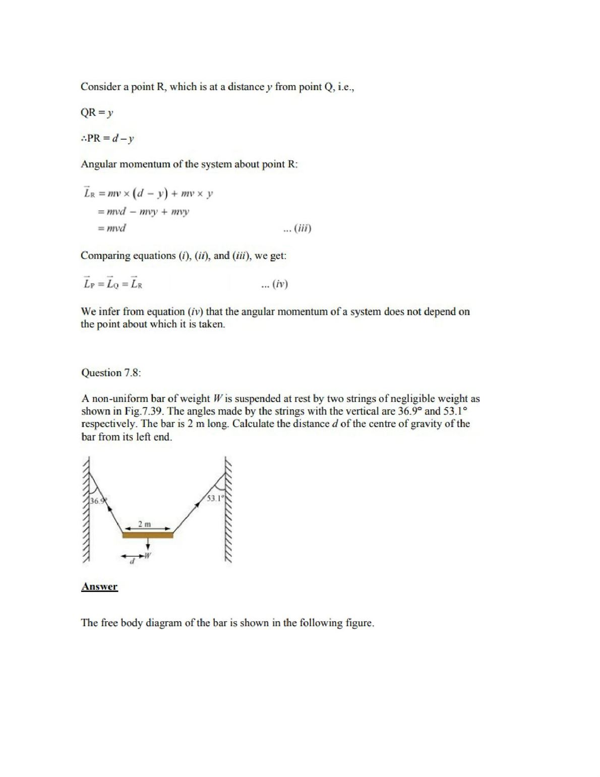 Physics Numericals Class 11 Chapter 7 7