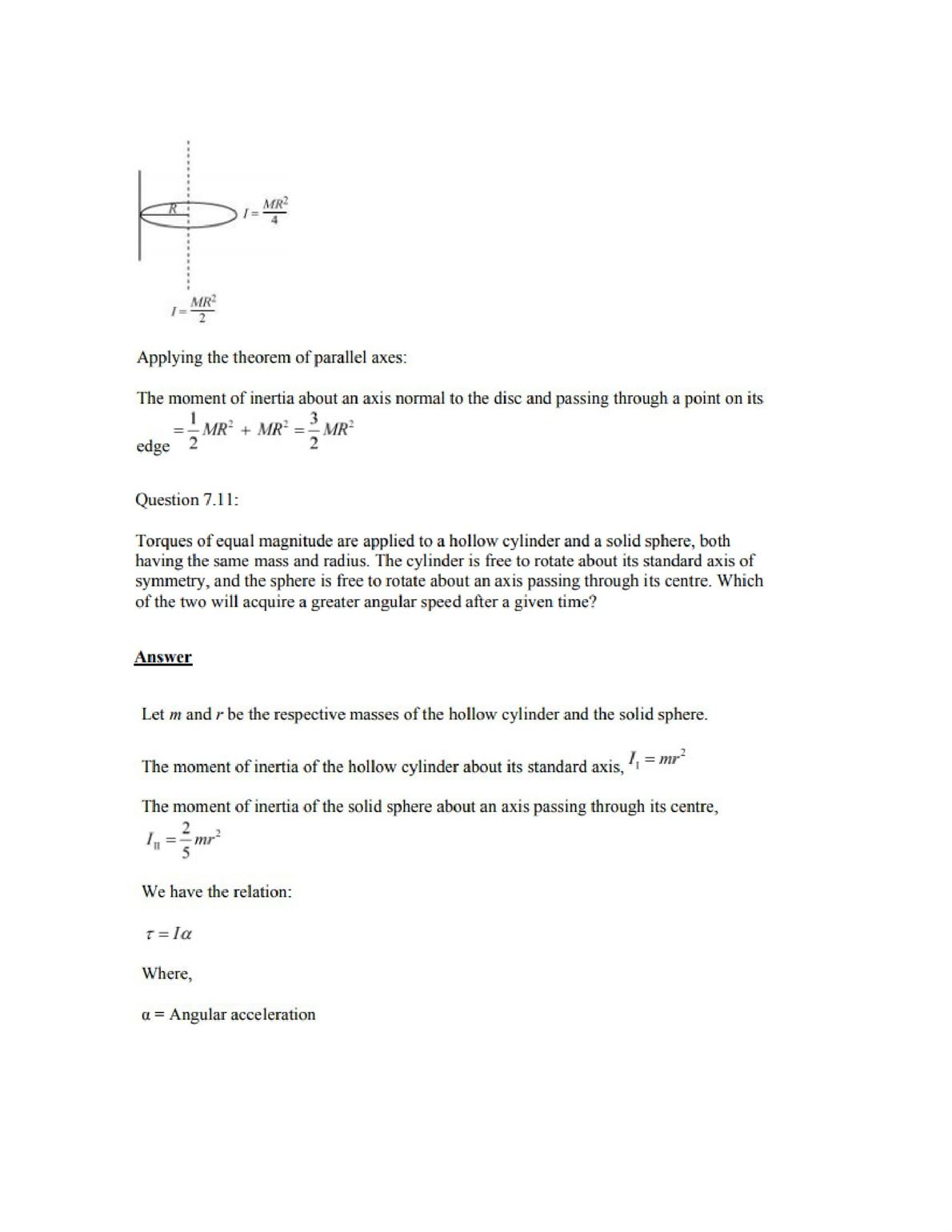 Physics Numericals Class 11 Chapter 7 12