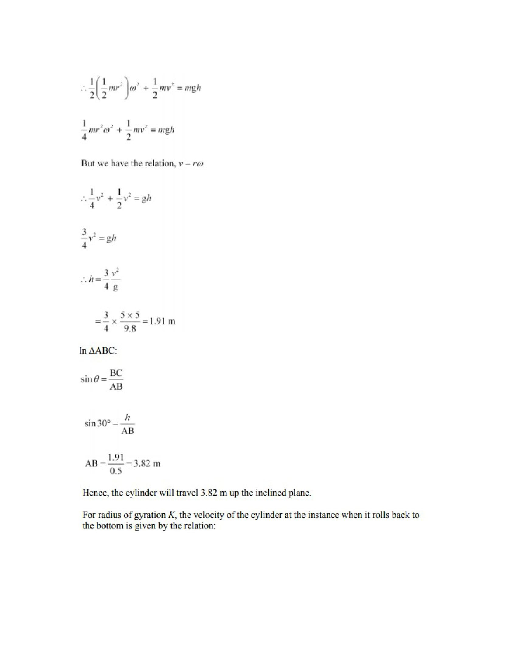 Physics Numericals Class 11 Chapter 7 29