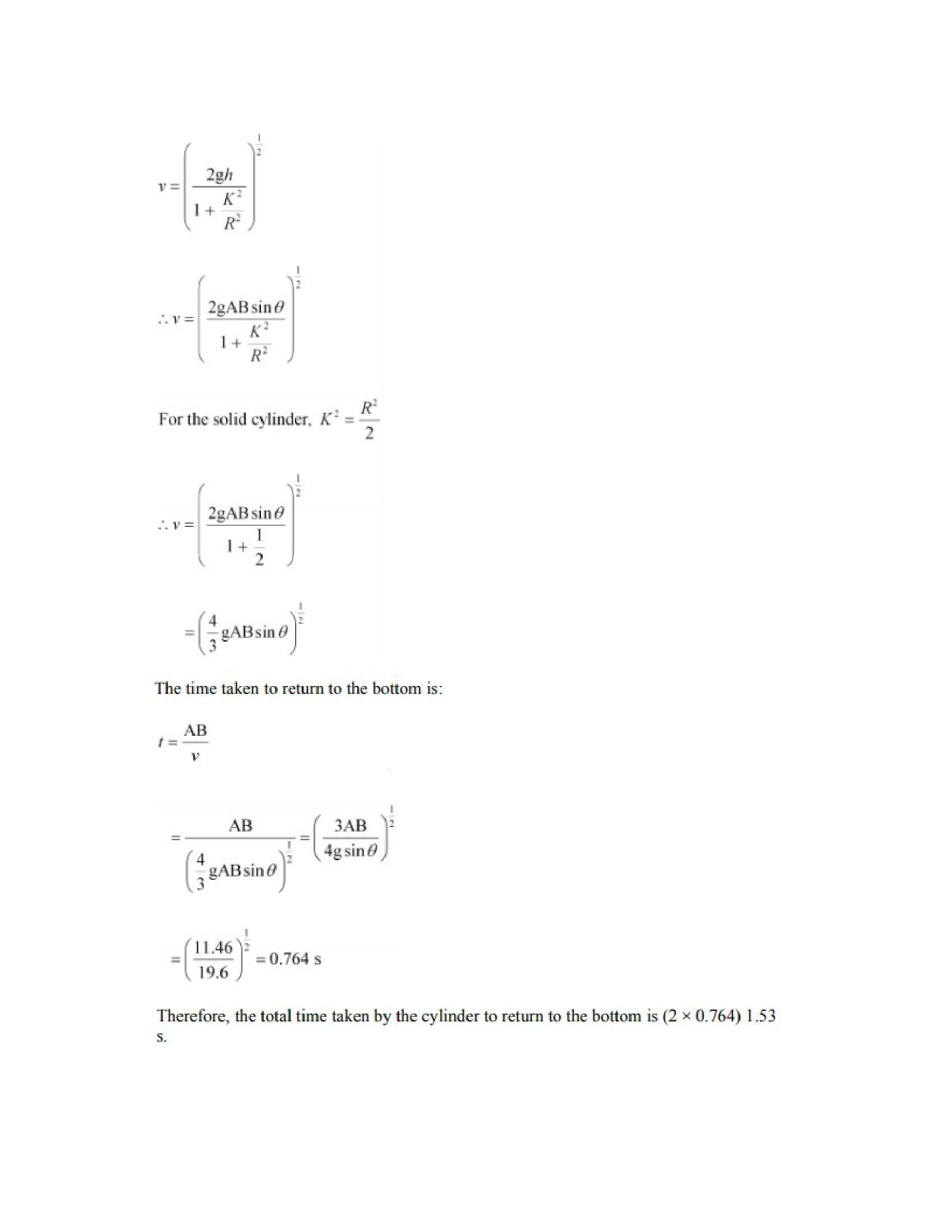 Physics Numericals Class 11 Chapter 7 30